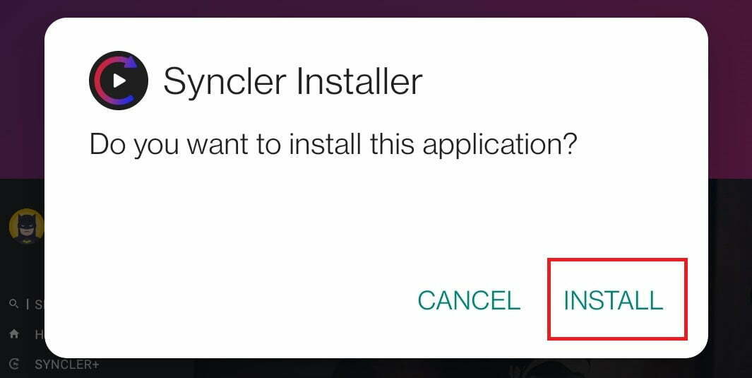 install syncler